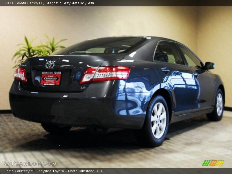 Magnetic Gray Metallic / Ash 2011 Toyota Camry LE