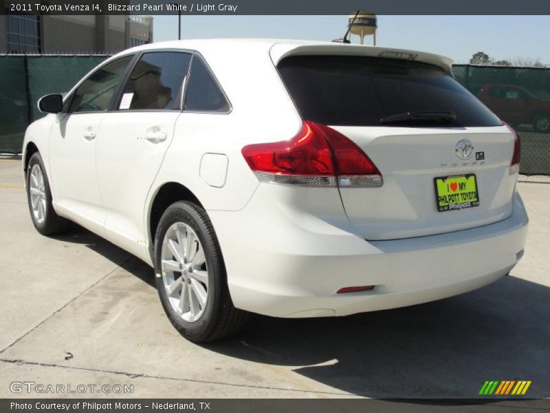 Blizzard Pearl White / Light Gray 2011 Toyota Venza I4