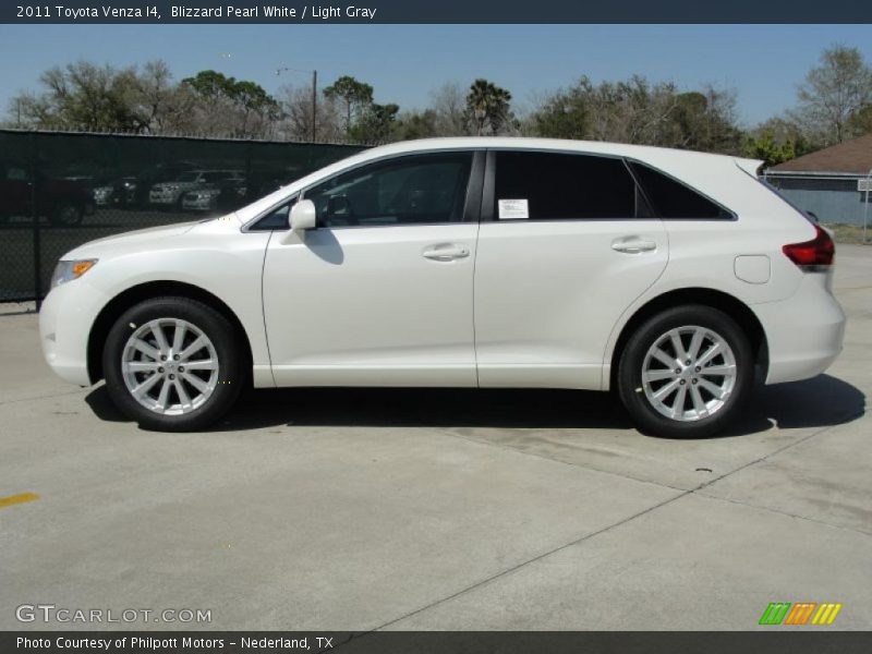  2011 Venza I4 Blizzard Pearl White