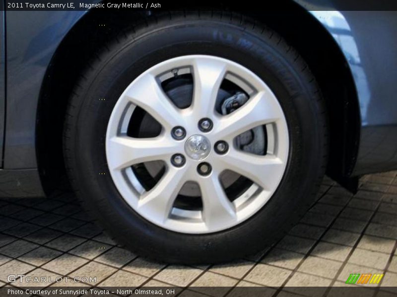 Magnetic Gray Metallic / Ash 2011 Toyota Camry LE