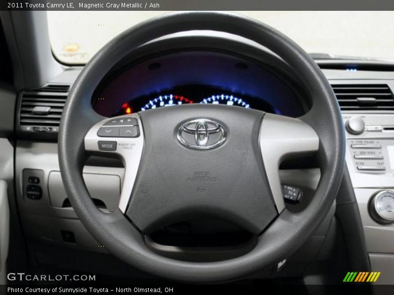 Magnetic Gray Metallic / Ash 2011 Toyota Camry LE