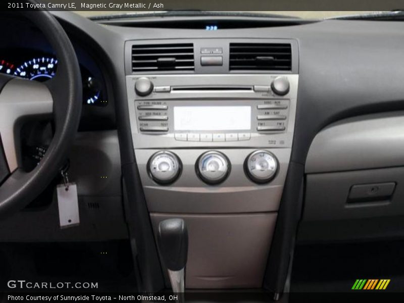 Magnetic Gray Metallic / Ash 2011 Toyota Camry LE