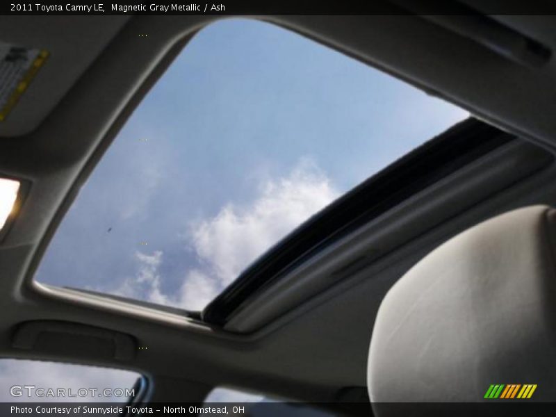 Magnetic Gray Metallic / Ash 2011 Toyota Camry LE