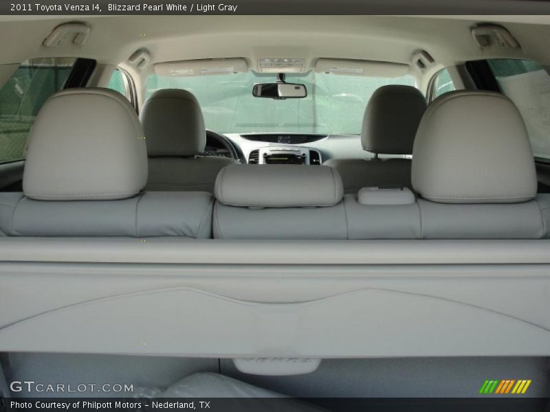 Blizzard Pearl White / Light Gray 2011 Toyota Venza I4