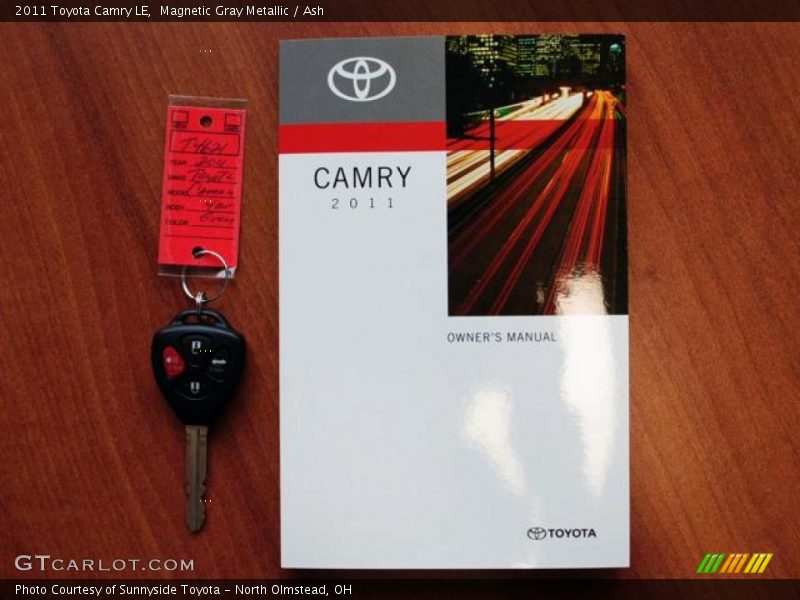 Magnetic Gray Metallic / Ash 2011 Toyota Camry LE