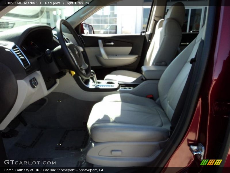 Red Jewel / Light Titanium 2009 GMC Acadia SLT