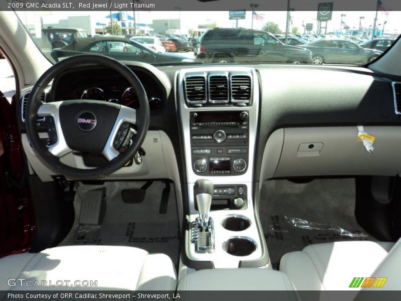 Red Jewel / Light Titanium 2009 GMC Acadia SLT