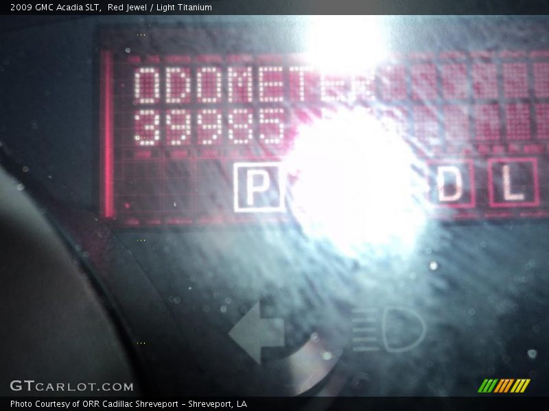Red Jewel / Light Titanium 2009 GMC Acadia SLT