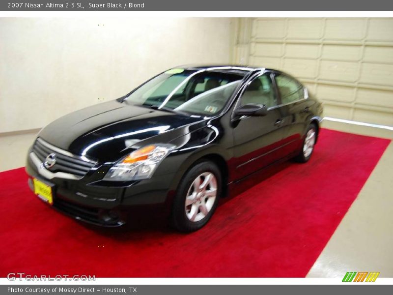 Super Black / Blond 2007 Nissan Altima 2.5 SL