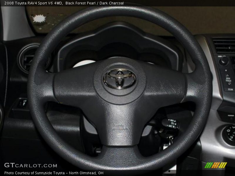 Black Forest Pearl / Dark Charcoal 2008 Toyota RAV4 Sport V6 4WD
