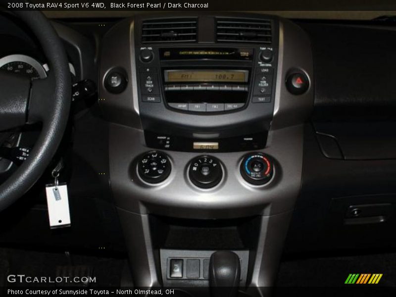 Black Forest Pearl / Dark Charcoal 2008 Toyota RAV4 Sport V6 4WD