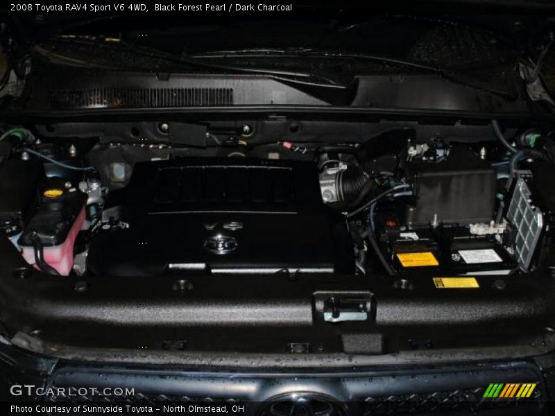 Black Forest Pearl / Dark Charcoal 2008 Toyota RAV4 Sport V6 4WD