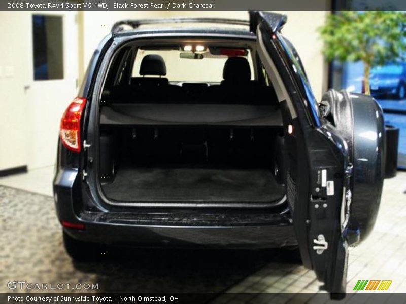 Black Forest Pearl / Dark Charcoal 2008 Toyota RAV4 Sport V6 4WD