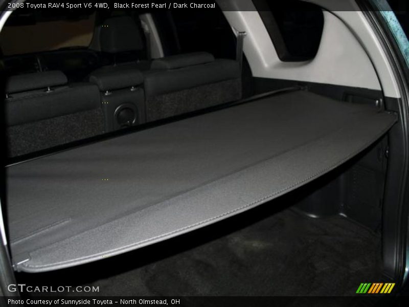 Black Forest Pearl / Dark Charcoal 2008 Toyota RAV4 Sport V6 4WD