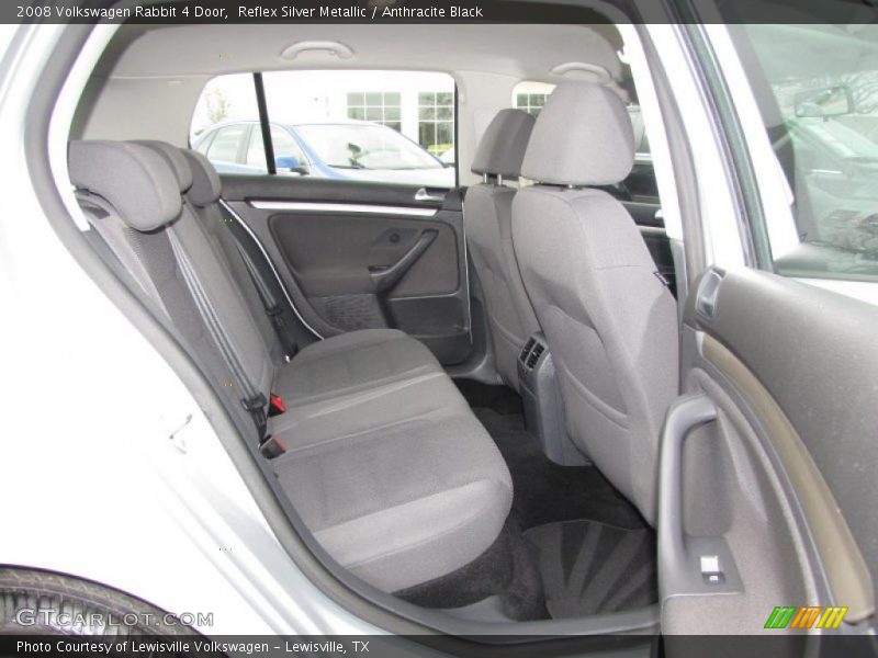 Reflex Silver Metallic / Anthracite Black 2008 Volkswagen Rabbit 4 Door
