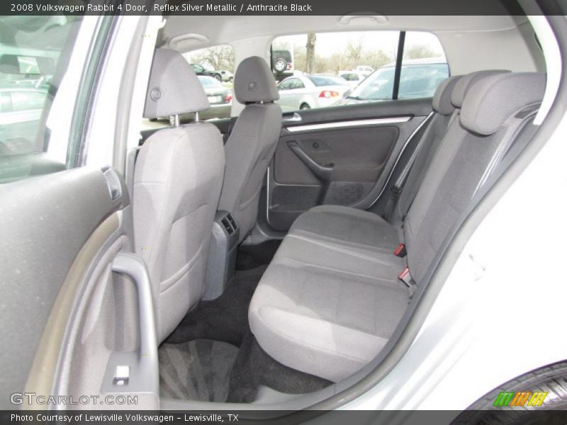 Reflex Silver Metallic / Anthracite Black 2008 Volkswagen Rabbit 4 Door