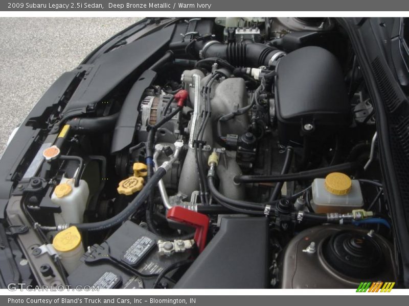 Deep Bronze Metallic / Warm Ivory 2009 Subaru Legacy 2.5i Sedan