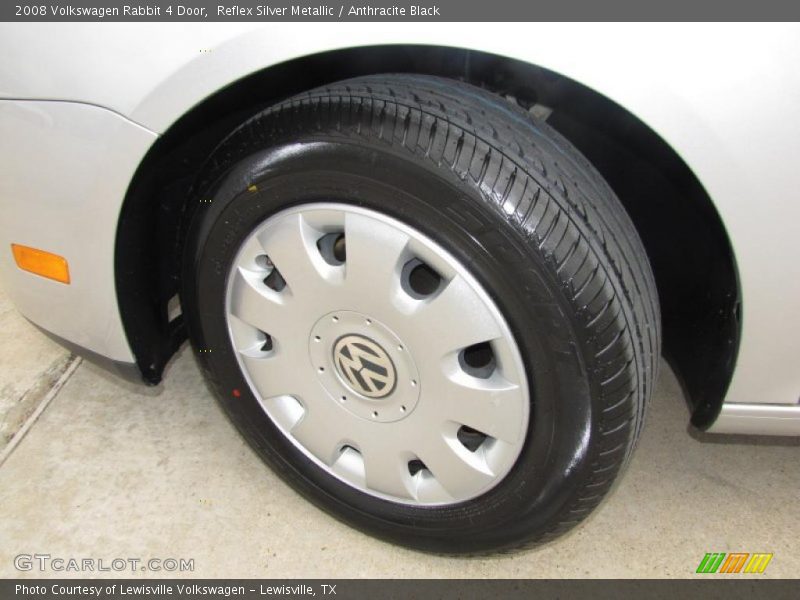 Reflex Silver Metallic / Anthracite Black 2008 Volkswagen Rabbit 4 Door