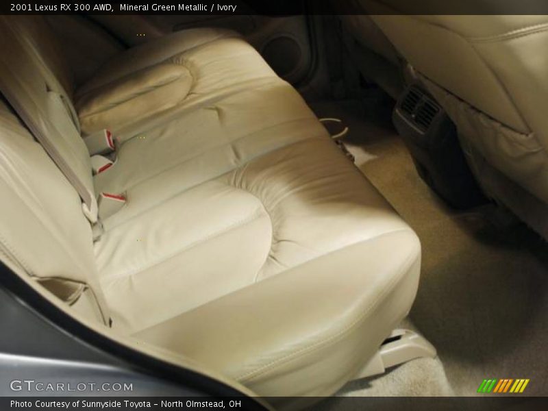 Mineral Green Metallic / Ivory 2001 Lexus RX 300 AWD