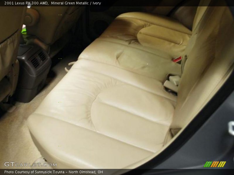Mineral Green Metallic / Ivory 2001 Lexus RX 300 AWD