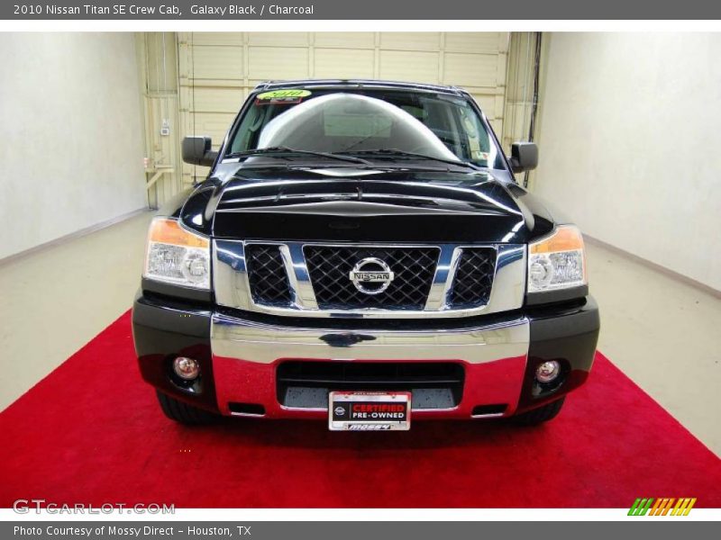 Galaxy Black / Charcoal 2010 Nissan Titan SE Crew Cab