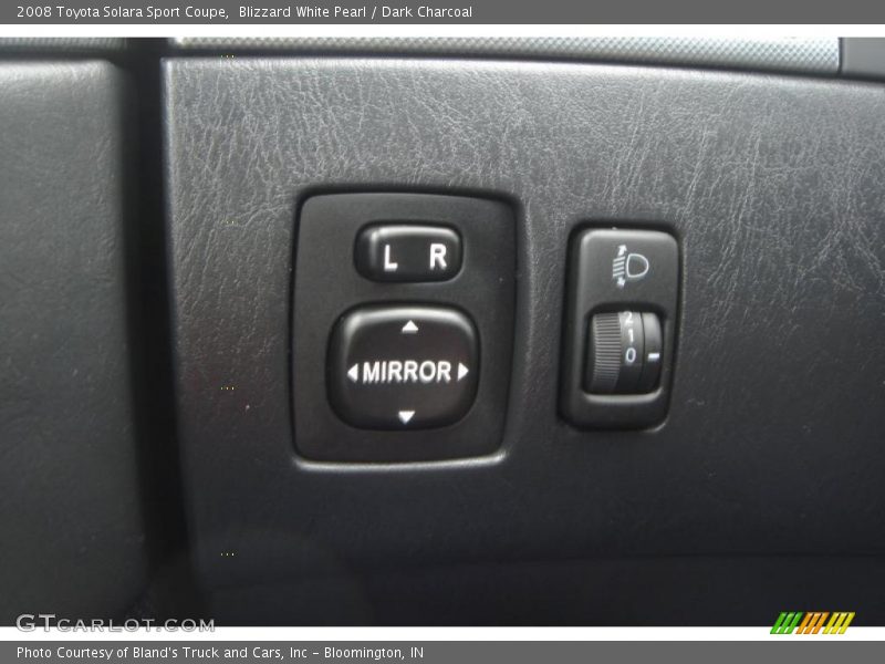 Blizzard White Pearl / Dark Charcoal 2008 Toyota Solara Sport Coupe