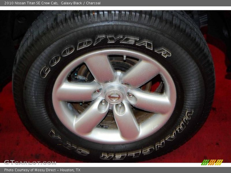 Galaxy Black / Charcoal 2010 Nissan Titan SE Crew Cab