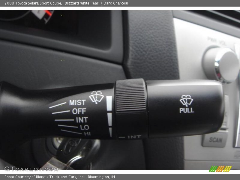 Blizzard White Pearl / Dark Charcoal 2008 Toyota Solara Sport Coupe