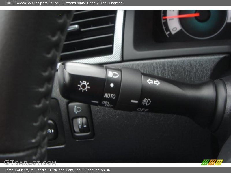 Blizzard White Pearl / Dark Charcoal 2008 Toyota Solara Sport Coupe