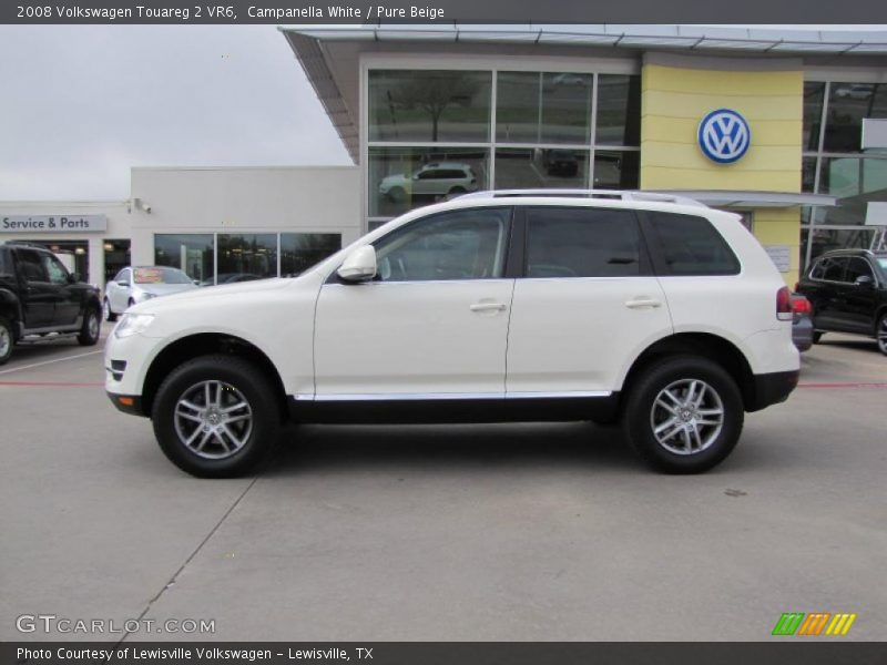 Campanella White / Pure Beige 2008 Volkswagen Touareg 2 VR6