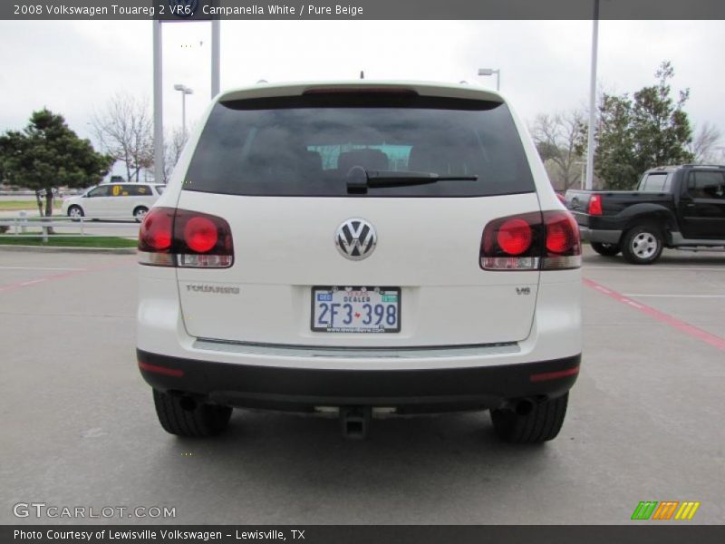 Campanella White / Pure Beige 2008 Volkswagen Touareg 2 VR6