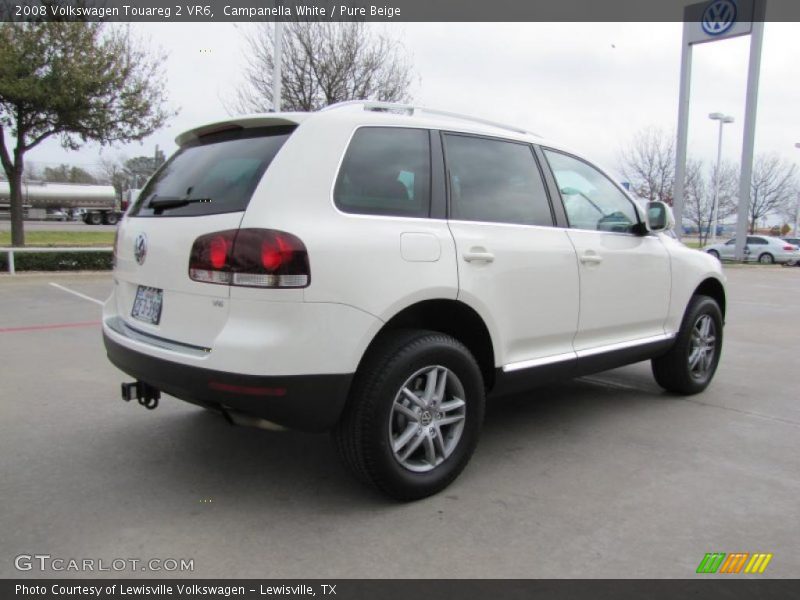 Campanella White / Pure Beige 2008 Volkswagen Touareg 2 VR6