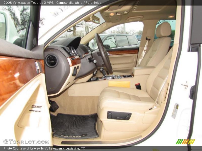 Campanella White / Pure Beige 2008 Volkswagen Touareg 2 VR6