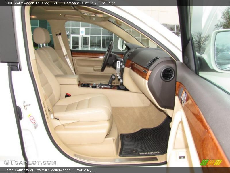 Campanella White / Pure Beige 2008 Volkswagen Touareg 2 VR6