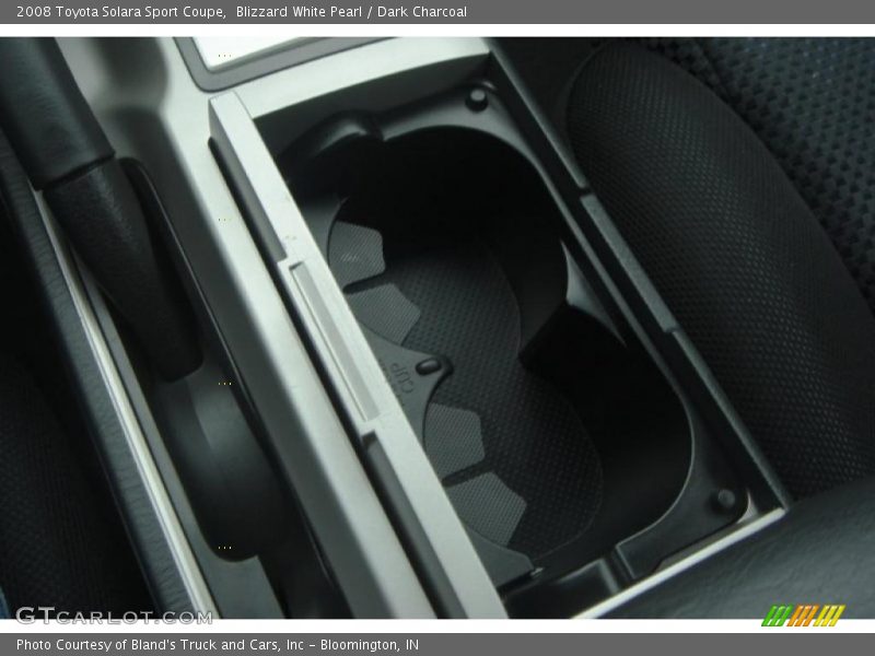 Blizzard White Pearl / Dark Charcoal 2008 Toyota Solara Sport Coupe