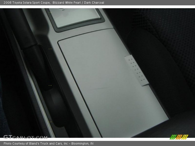 Blizzard White Pearl / Dark Charcoal 2008 Toyota Solara Sport Coupe