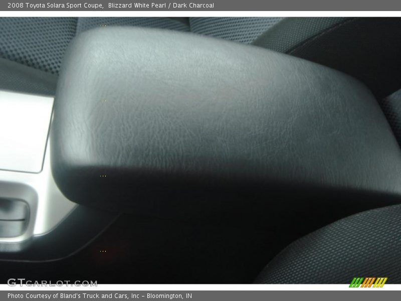 Blizzard White Pearl / Dark Charcoal 2008 Toyota Solara Sport Coupe