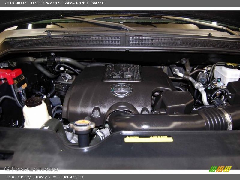 Galaxy Black / Charcoal 2010 Nissan Titan SE Crew Cab