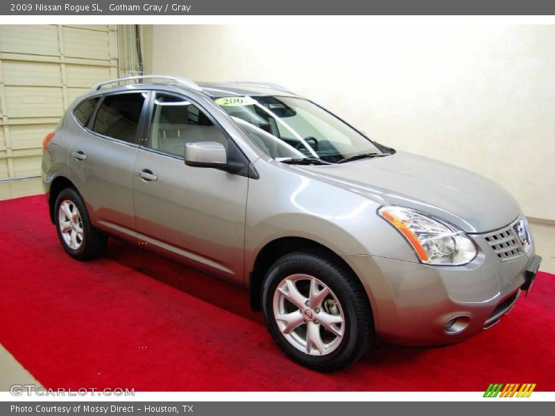 Gotham Gray / Gray 2009 Nissan Rogue SL