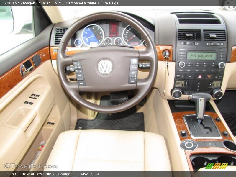 Campanella White / Pure Beige 2008 Volkswagen Touareg 2 VR6