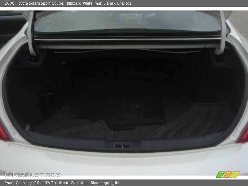 Blizzard White Pearl / Dark Charcoal 2008 Toyota Solara Sport Coupe
