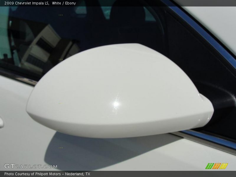 White / Ebony 2009 Chevrolet Impala LS