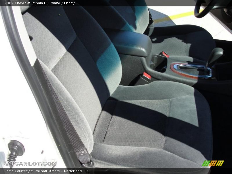White / Ebony 2009 Chevrolet Impala LS