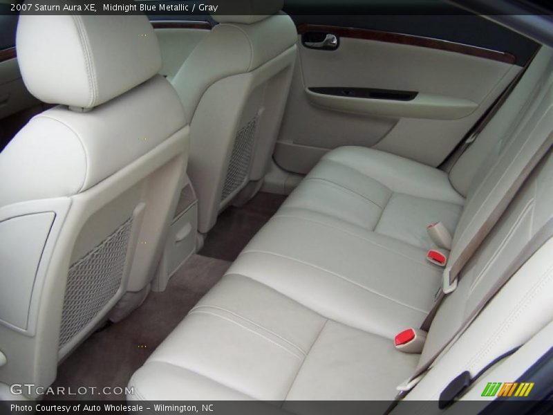 Midnight Blue Metallic / Gray 2007 Saturn Aura XE
