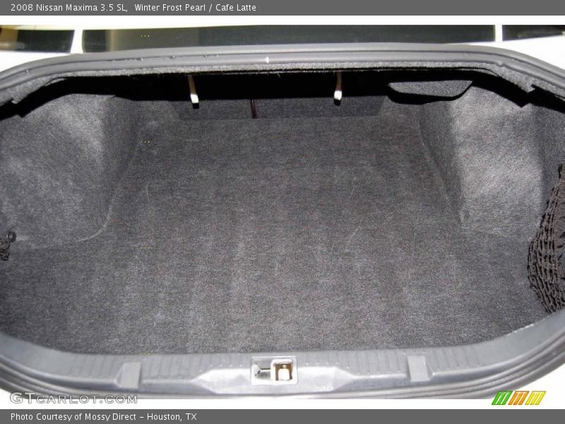 Winter Frost Pearl / Cafe Latte 2008 Nissan Maxima 3.5 SL