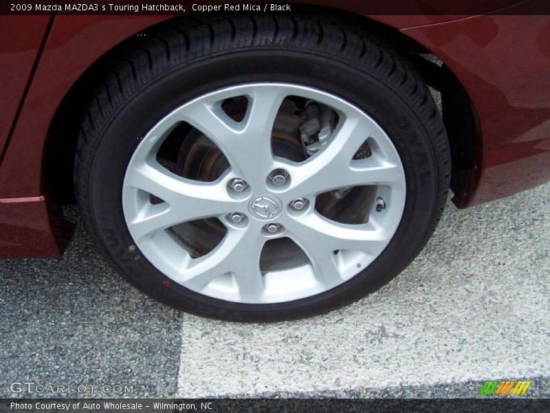 Copper Red Mica / Black 2009 Mazda MAZDA3 s Touring Hatchback