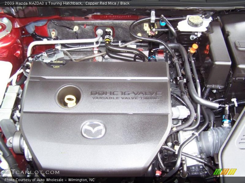 Copper Red Mica / Black 2009 Mazda MAZDA3 s Touring Hatchback
