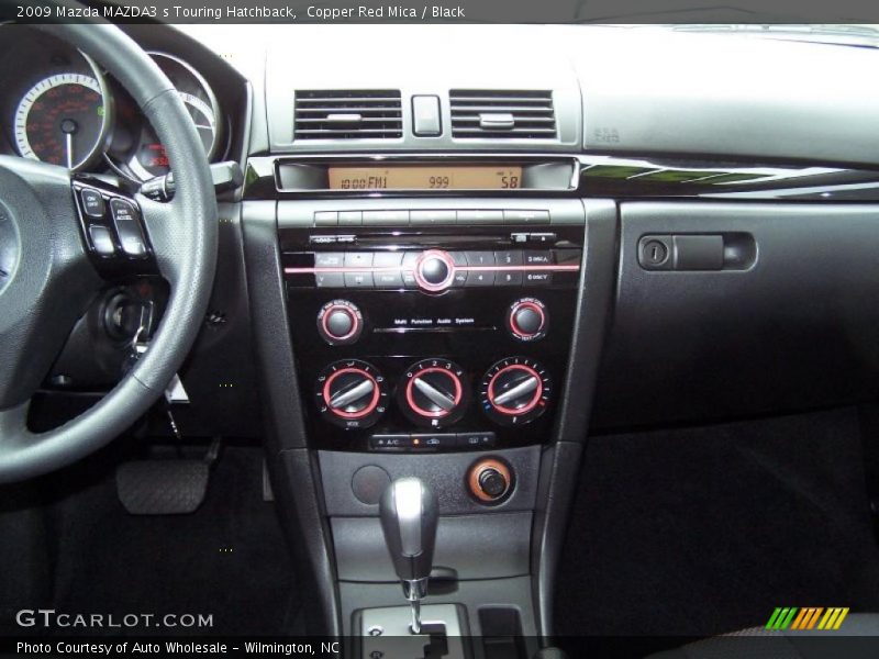 Copper Red Mica / Black 2009 Mazda MAZDA3 s Touring Hatchback