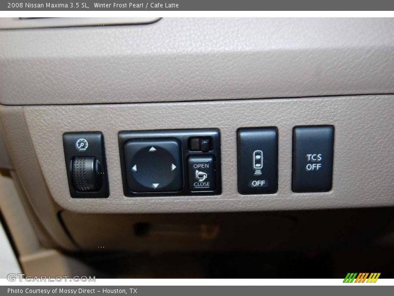 Winter Frost Pearl / Cafe Latte 2008 Nissan Maxima 3.5 SL