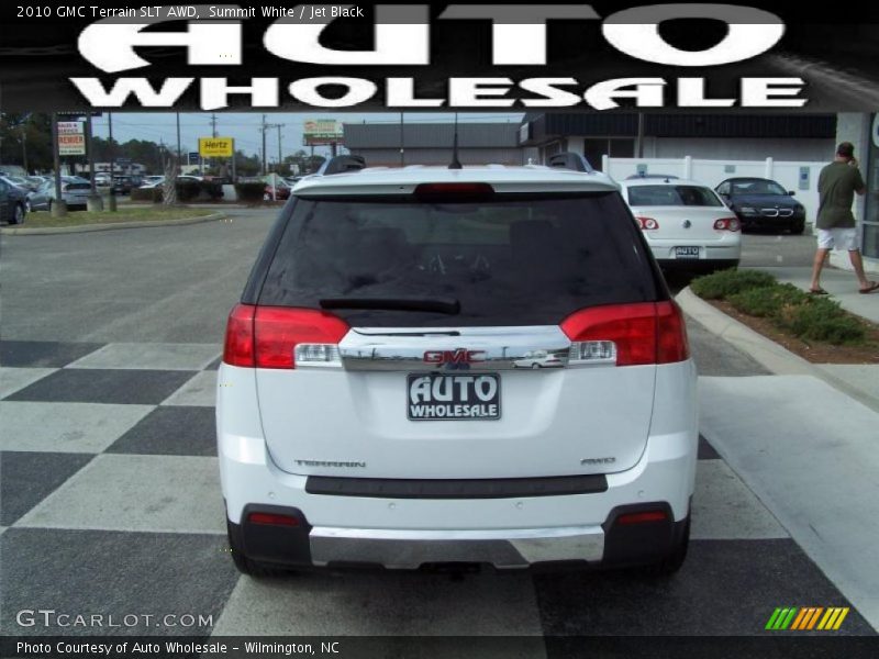 Summit White / Jet Black 2010 GMC Terrain SLT AWD